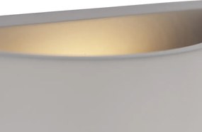 Priemyselná nástenná lampa sivá betón - Creil