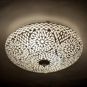 Turecká stropná lampa stropnica mozaika Melon CRYSTAL Ø38