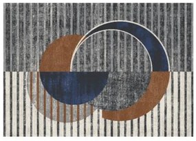 Melvin koberec sivo-modrý 170x240