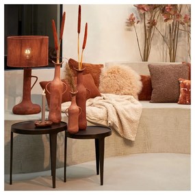 Kovový okrúhly odkladací stolík ø 43 cm Tobias – Light &amp; Living