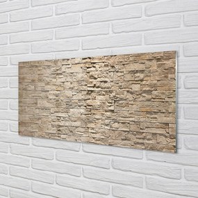 Obraz plexi Tehlová múr kamenná 140x70 cm
