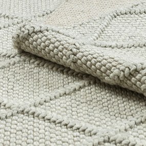 Dywany Łuszczów, Kusový koberec Tahar 99001C beige, 90x150, béžová, obývacia izba