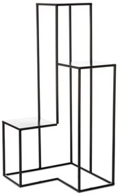 Stojan na kvety KASKADA 85x40 cm čierna