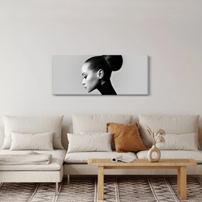 Obraz - Profil krásnej ženy (120x50 cm)