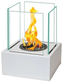 Biokrb na stôl FLAME BIELY