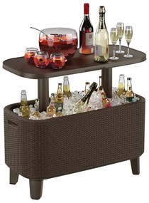 Záhradný stolík so zásobníkom na ľad 83.5x40.5 cm Bevy – Keter