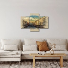 Obraz - Moyka rieka, Petrohrad, Rusko (90x60 cm)