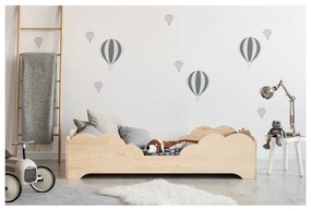Detská posteľ z borovicového dreva Adeko BOX 10, 90 × 180 cm