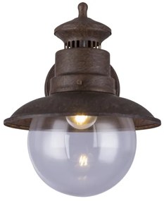 Globo 3272R - Vonkajšie nástenné svietidlo SELLA 1xE27/60W/230V IP44