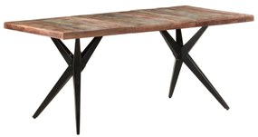 Jedálenský stôl 180x90x76 cm recyklovaný masív