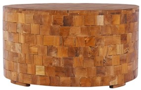 Konferenčný stolík 60x60x35 cm masívne teakové drevo