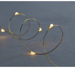 Svetelná reťaz počet žiaroviek 40 ks dĺžka 390 cm Knirke – Sirius