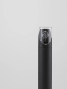Vonkajšia záhradná lampa Selena 9 tmavo sivé