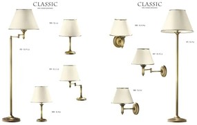 Jupiter 505 CL K M p - Nástenné svietidlo CLASSIC E27/60W/230V