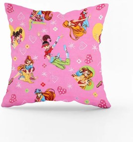 Obliečka na vankúš Winx Veľkost obliečok: 70 x 90 cm, Zapínanie: Gombíky