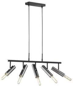 Fischer & Honsel 60369 - Luster na lanku DEAN 5xE27/25W/230V