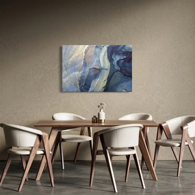 Obraz - Abstrakcia alkoholovým atramentom (90x60 cm)