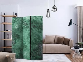 Paraván - Emerald Memory [Room Dividers] Veľkosť: 135x172, Verzia: Jednostranný