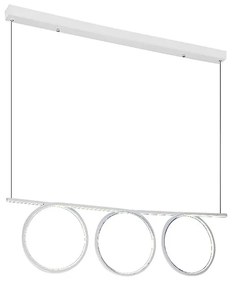 Závesné LED svietidlo Loop, 1x LED 60w, 3000k, w
