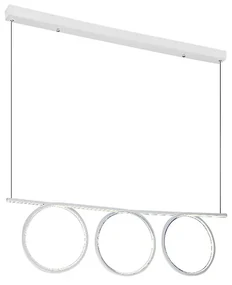Závesné LED svietidlo Loop, 1x LED 60w, 3000k, w