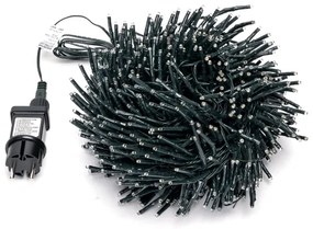 Aigostar - Vonkajší LED vianočný reťazec 600 LED/8 funkcií 18 m IP44 teplá biela