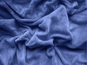 Svietiace obliečky mikroplyš JAŠTERI modré + plachta mikroplyš SOFT 90x200 cm modrá
