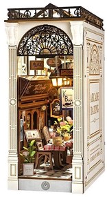 RoboTime 3D LED zarážka na knihy Setkání v pasáži, napájení 2xAAA