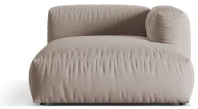 Béžový modul pohovky (pravý roh) Martina – Micadoni Home