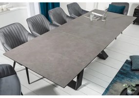 Rozkladací jedálenský stôl 40648 180/230 x 90cm Anthracite Ceramik  - Komfort-nábytok