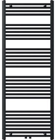 Novaservis - Kúpeľňový rebríkový radiátor 836W/230V 160x60 cm čierny rovný