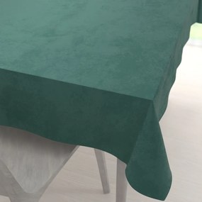 Biante Veľký zamatový obdĺžnikový obrus Velvet Premium SVP-044 Lesná zelená 160x200 cm
