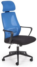 Kancelárska otočná stolička VALDEZ — látka, viac farieb Sivá
