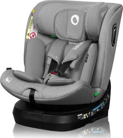 Lionelo - Autosedačka s otočnou bázou BRAVE i-Size 40-150 cm Grey Stone