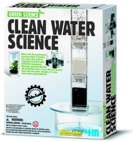 Čistá voda - pokusy s filtrovaním