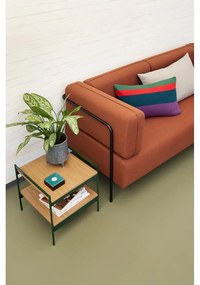 Odkladací stolík s doskou v dubovom dekore 43x43 cm Jaunty – Hübsch