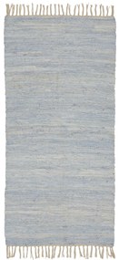 Ib Laursen Bavlnený behúň na podlahu Light Blue 60 x 120 cm