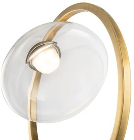 Maytoni MOD327WL-L5BS3K - LED Nástenné svietidlo LUNARE LED/5W/230V zlatá