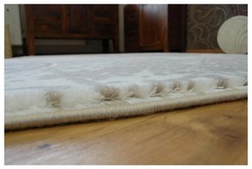 Luxusný kusový koberec akryl Amos béžový 160x235cm