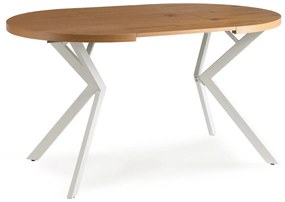 Stôl RENO 90–190 cm Dub Zlatý/Biely