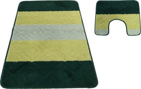 DY Montana 03N zelená kúpeľňová súprava