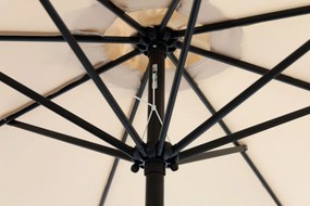 Veľký záhradný slnečník s naklápaním - 300 cm zelená