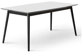 Rozkladací jedálenský stôl s bielou doskou a prídavnou doskou 90x165 cm Meza – Hammel Furniture