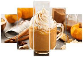 Obraz - Tekvicové latte (150x105 cm)