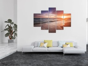 Obraz - Západ slnka v Thajsku (150x105 cm)