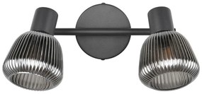 Čierne bodové svietidlo ø 10 cm Tarifa – Trio