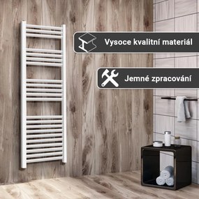 AQUAMARIN Vertikálny kúpeľňový radiátor, 1400 x 600 mm