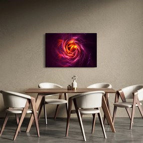 Obraz svietiacej modernej abstrakcie (90x60 cm)