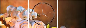 Obraz - Relax a Spa (s hodinami) (90x30 cm)