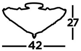 Tiffany stropnica VÁŽKA SKY Ø42