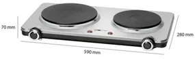 Clatronic DKP 3668 varič dvojplatničkový